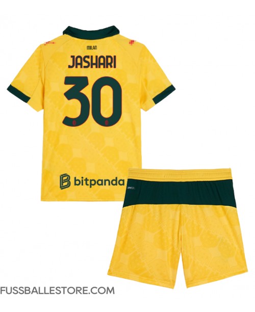 Günstige AC Milan Ardon Jashari #30 3rd trikot Kinder 2025-26 Kurzarm (+ Kurze Hosen) Günstige AC Milan Ardon Jashari #30 3rd trikot Kinder 2025-26 Kurzarm (+ Kurze Hosen)